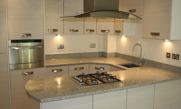 grey marble worktop